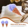 2pcs Household Loofah Sponges Adorable Shower Loofahs Mesh Bath Puff Body Scrubber Exfoliating Sponge Women view 2