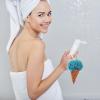 Beavorty 2Pcs Fruit Bath Ball Loufa Puff Sponge Cleaning loofahs Sponge Adorable Shower Loofah Kids loofahs for Shower mesh Body Baby Puffs Home Accessory Nylon Child Bubble Machine Frosted view 2