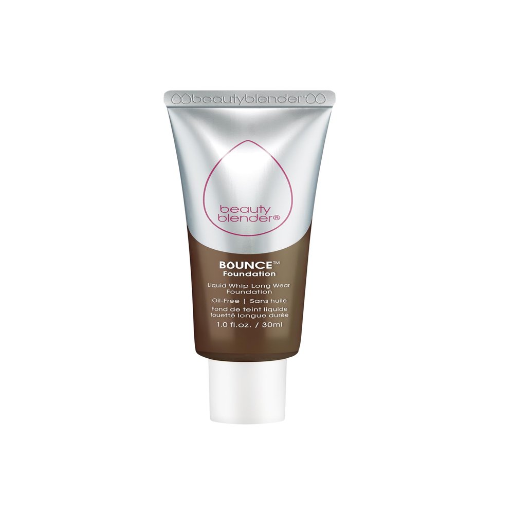 Beautyblender Bounce Liquid Whip Long Wear Foundation, Full Coverage Natural Matte Makeup Foundation, Oil Free 24 Hour Wear, 4.75 N Deep Mocha Version 2.0