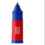 ONE/SIZE by Patrick Starrr Point Made Waterproof Liquid Eyeliner Pen Bossy Blue