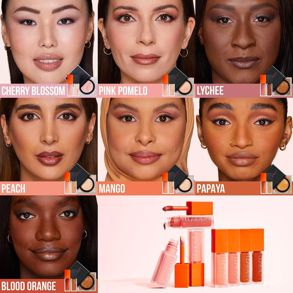 HUDA BEAUTY #FAUXFILTER Under Eye Color Corrector Blood Orange