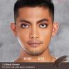 HUDA BEAUTY #BombBrows Full n Fluffy Volumizing Fiber Gel Black Brown view 3