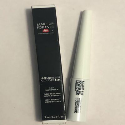 MAKE UP FOR EVER Aqua Resist Color Ink 24HR Waterproof Liquid Eyeliner 5 Matte Snow