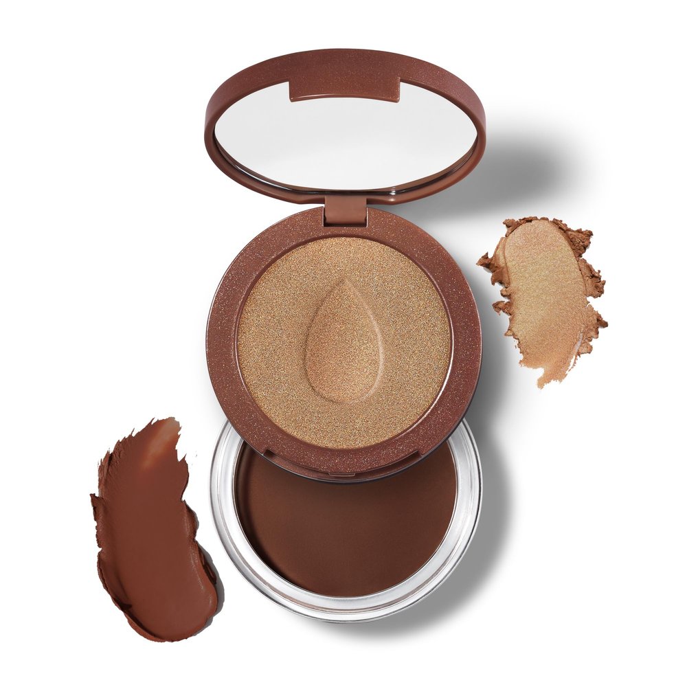 Beautyblender Bounce Magic Fit Creamy Bronzer & Highlighter Duo - Deep Bronze/Chocolate