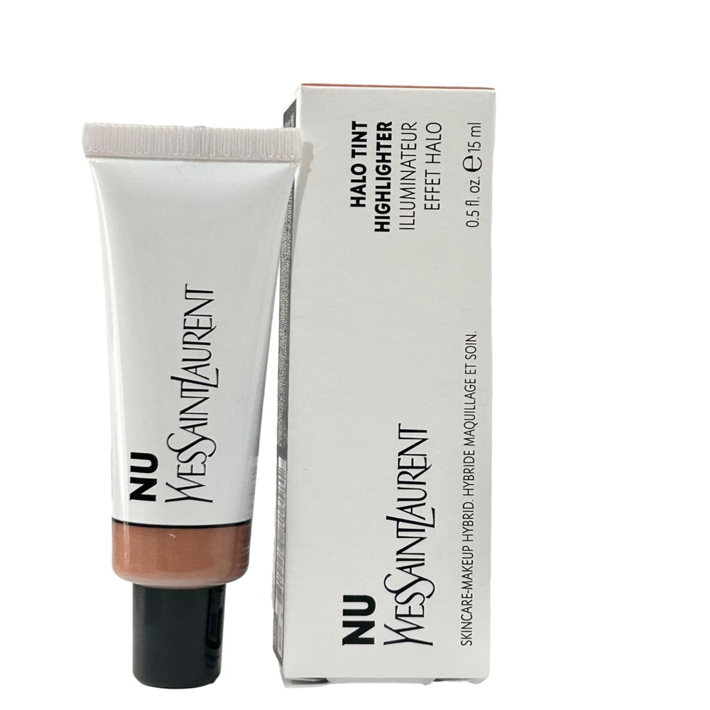 Yves Saint Laurent NU BRONZE Halo Tint Highlighter Illuminateur Effet Skincare YSL Makeup 0.5 Fl. Oz / 15 ml