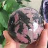 AtkitS Rose Quartz Crystal Natural Beauty, Petrification Balls (Size : 40-45 mm) view 2