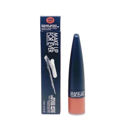 MAKE UP FOR EVER Rouge Artist For Ever Matte 24HR Longwear Liquid Lipstick 190 Always Au Naturel