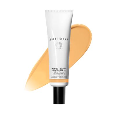 Bobbi Brown Vitamin Enriched Skin Tint SPF 15 | Broad Spectrum SPF Skin Tint | Hydrating Tinted Moisturizer | Vitamins B, C, & E, 1.7 Fl Oz, Medium 1
