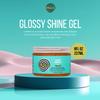 Curldaze Glossy Shine Gel with Kukui Oil, Vitamins A, C, & E, Defines Curls in Twist-Outs, Braid-Outs, Wash & Gos, Controls Frizz & Edges, Shines, Moisturizes, Protects & Renews Dry or Damaged Hair view 2