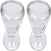 HEALTHANDWEALTH Transparent Glass Eye Wash Cup with Storage Container - 10ml Each for Effective Eye Rinse and Cleansing Eyes (Pack Of 2) view 1