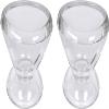 HEALTHANDWEALTH Transparent Glass Eye Wash Cup with Storage Container - 10ml Each for Effective Eye Rinse and Cleansing Eyes (Pack Of 2) view 3