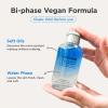 BIOCHEM Bi-Phase Eye & Lip Heavy Makeup Remover, Waterproof Mascara Remover, Gentle Cleanser liquid for Makeup with Natural Ingredients for Sensitive, Normal Skin Types (4.06 fl. oz / 120 ml) view 2