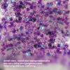 DAGEDA Body Glitter Gel, Face Glitters Body Gel Sequins Shimmer Liquid Eyeshadow, Chunky Glitter for Face Hair Nails, Holographic Cosmetic Laser Powder Festival Glitter Makeup1.7oz (Violet) view 2