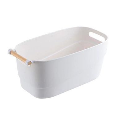 FRCOLOR Japanese Style Manicure Hand Soak Bowl Nail Art Soaking Container for Home Diy and Professional Salon Use with Comfortable Hand Rest