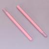 ONLYKXY 10pcs Pumice Stone Nail Cuticle Pushers Plastic Handle Trimmer Cleaning Cuticle Remover Stick Nail File Art Manicure Pedicure Tools for Nails Cuticles Fingernail Care (Pink) view 3