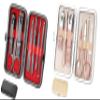 8Pcs Manicure Set Nail Clipper Set Travel Manicure Nail Care Kit Grooming Kit Small Gift for Men and Women view 1