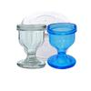 AYUSHYA HEALTH Eye Wash Cups with Storage Container- Eye Shaped Rim for Eye Rinse, Cleansing, Remove Dust, eye cup Makeup & Irritants- - Includes Storage Container (2 Pcs.)(1 Transparent + 1 Blue) view 1