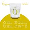 Italwax Top Line Argan Jelly Wax 1.65lb (750g)  Fast-Drying Transparent Flou Yellow Gel Enriched with Argan Oil and Argan scent, Strong Adhesion for Face, Underarms & Back  Made in Italy view 3