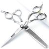 6.5 inch hairdresser scissors 440c High hardness fine pattern professional salon hairdresser hair cutting and thinning hairstyle trimming tool view 1