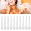 50pcs Cosmetic Cream Spatula, Plastic Reusable Makeup Spatula Lotion Spatula Cream Applicator for Facial Cream and Lotion view 4