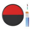FREEORR Black Red Face Body Paint Makeup Foundation 30 g, Water Activated Cream to Powder Face Body Paint Makeup for Halloween Costume Cosplay Theater Stage Dress-Up Makeup, Matte Finish, Non Toxic view 1