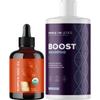 Maple Holistics Pure Pumpkin Oil for Dry Scalps and Fine Hair, Sulfate and Paraben Free, Regrowth Tip, Biotin Shampoo Additive, 2 oz view 1