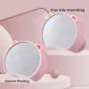KtEli Crystal Hair Eraser for Women, Crystal Hair Remover, Painless Exfoliation Crystal Hair Removal, Magic Hair Eraser, Reusable Hair Removal Stone for Arms Legs Back (Color : Pink) view 3