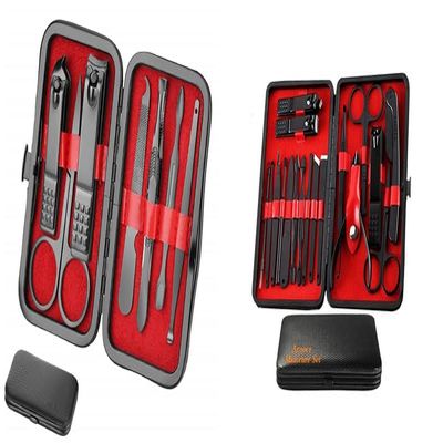 Base 8Pcs Manicure Set and Professional 18 Pcs Manicure Set
