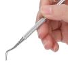 HOHXFYP 2Pcs Ingrown Toenail Tool,Robust Stainless Steel Material Toenail Cleaner Tools,34 Bending Design Nail Pedicure Tool Kit view 4