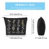 GJTIM Midwife Gift Certified Midwife Thank You Gift Doula Gift I Am A Midwife Floral Midwife Zipper Pouch Labor and Delivery Nurse Makeup Bag (I Am A Midwife Black) view 2