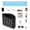 GJTIM Midwife Gift Certified Midwife Thank You Gift Doula Gift I Am A Midwife Floral Midwife Zipper Pouch Labor and Delivery Nurse Makeup Bag (I Am A Midwife Black) view 3