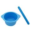KVZVK Silicone Wax Bowl with Spatula Sticks for Hair Removal, Replacement Non-Stick Liner for Wax Warmer (blue) view 1