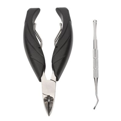 Professional Podiatrist Nail Clippers, Thick Ingrown Toe Clippers, Pedicure Nail Clipper, Curved Grooming Tool, Toe Nail Clippers