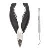 Professional Podiatrist Nail Clippers, Thick Ingrown Toe Clippers, Pedicure Nail Clipper, Curved Grooming Tool, Toe Nail Clippers view 1