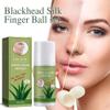 Blackhead Silk Finger Ball,Facial Care Natural Silks Cocoons, Fresh Natural Silk Ball Silkworm Finger Rub,Blackhead Removal Exfoliating Silkworm Balls view 2