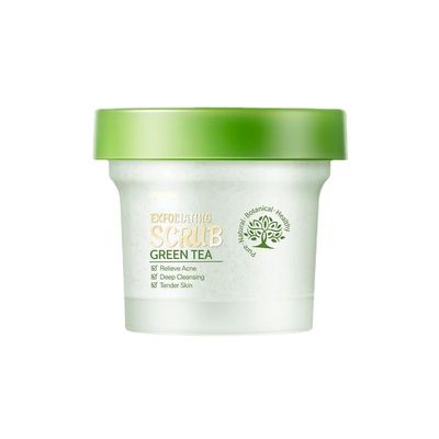 Matcha Green Tea Facial Scrub Green Tea Matcha Sweet Scrub - Exfoliating Salt Scrub For Body - Win Against Aging Stretch Marks & Dead Skin Face Scrub with Green Tea Extract