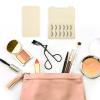 Cabilock 2pcs Eyelash Storage Box Portable Large Capacity Container for False Eyelashes Lightweight and Easy to Clean for Travel and Makeup Organization Creamy view 3
