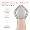NEWDERMO Microdermabrasion Machine Pro, Large Diamond Electric Microdermabrasion Wand Tool With 3 Levels Frequency for Face Body Exfoliate Skin Care (Pink) view 3