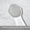 NEWDERMO Microdermabrasion Machine Pro, Large Diamond Electric Microdermabrasion Wand Tool With 3 Levels Frequency for Face Body Exfoliate Skin Care(White) view 2