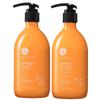 Luseta Shampoo and Conditioner Set for Hair with Turmeric & Collagen, Hair Thickening Volumizing Shampoo for Thin or Oil Hair, Sulfate and Parabens Free 2x16.9Oz view 1