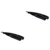 Alipis 2pcs Professional Barber Shop Razor Folding Safety Razor Stainless Steel view 1