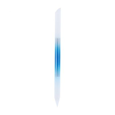 3 Pcs Glass Cuticle Pusher Nail File Double Sided Crystal Glass Nail Files Manicure Pedicure Precision Filing Cuticle Remover