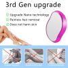 KtEli Crystal Hair Eraser, Crystal Hair Remover for Women and Men, Painless Exfoliation Magic Crystal Hair Remover Crystal Smooth Hair Remover for Legs, Back, Arms (Color : Silver) view 2