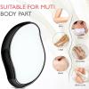 KtEli Crystal Hair Eraser, Crystal Hair Remover for Women and Men, Painless Exfoliation Magic Crystal Hair Remover Crystal Smooth Hair Remover for Legs, Back, Arms (Color : Black) view 2