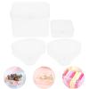 Beavorty 4pcs Makeup Sponge Box Portable Plastic Storage Case for Powder Puff Sponge Puff view 4
