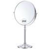 MIYADIVA Magnifying Mirror 20x, Double Sided 1X & 20X Magnifying Mirror on Stand, Large Tabletop Magnified Vanity Mirror, Magnified Mirrors with 360Rotation for Bathroom or Bedroom,8 Inches view 1