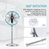 MIYADIVA Magnifying Mirror 20x, Double Sided 1X & 20X Magnifying Mirror on Stand, Large Tabletop Magnified Vanity Mirror, Magnified Mirrors with 360Rotation for Bathroom or Bedroom,8 Inches view 3