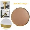 Ceiling Hanging Mirror for Wall Decor, Clean Large Modern Wall Mirror Decorative Mirrors Contemporary Premium Silver Backed Floating Glass, Bathroom Vanity Mirror, Modern Design (Color : MDF Back, S view 3