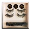AulanRose Magnetic Eyelashes with Eyeliner: 60 Wears of Reusable Volume Faux Mink Magnetic Lashes, Dramatic Medium Cat Eye Style, Cruelty-Free & Vegan view 1