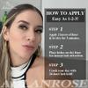AulanRose Magnetic Eyelashes with Eyeliner: 60 Wears of Reusable Volume Faux Mink Magnetic Lashes, Dramatic Medium Cat Eye Style, Cruelty-Free & Vegan view 4